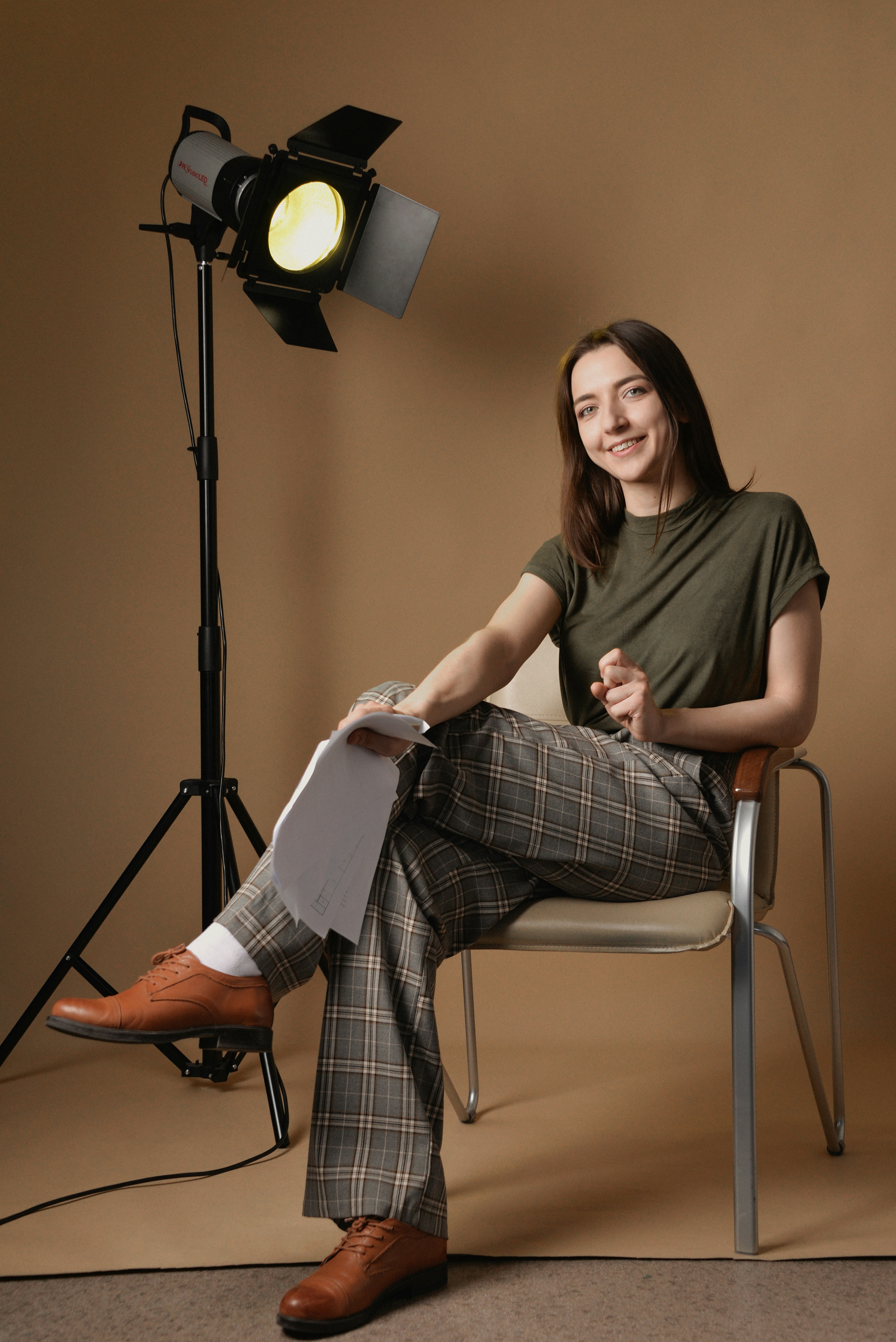 Kreatives Shooting im Studio